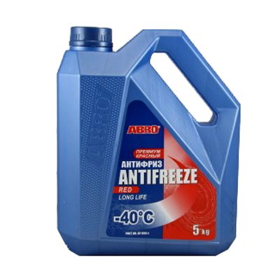AF655L ABRO ABRO АНТИФРИЗ КРАСНЫЙ 5КГ