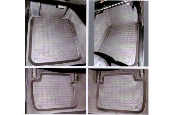 Коврики салона резиновые BMW E4698-81G 1998 г. серый