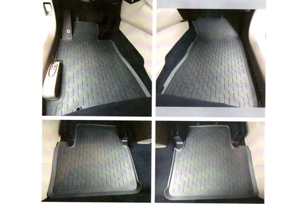 Коврики салона резиновые HONDA CIVIC HNDCV6-81B 26 г. черный