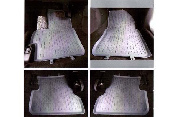 Коврики салона резиновые DA 3 MZ34-81B 24 г. черный