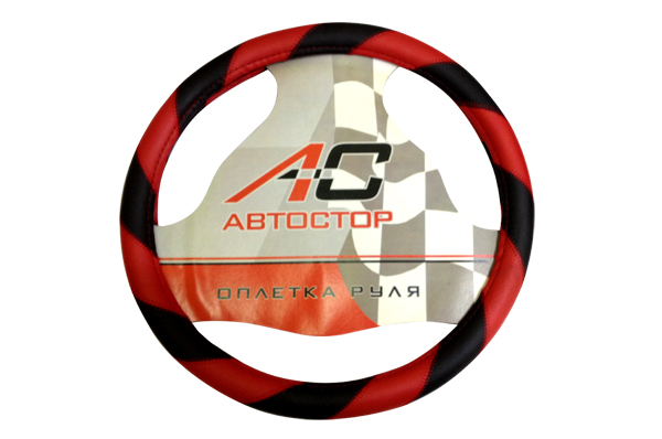 AVT1477 АВТОСТОР Оплетка на руль N13 (L) PVC