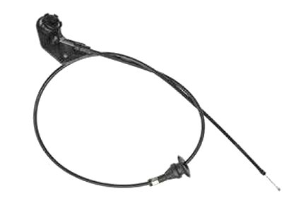 51238176595 BMW Трос капота (часть в салоне)