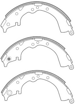 FT1196 FIT Колодки тормозные[RR] TOYOTATownAce19982007