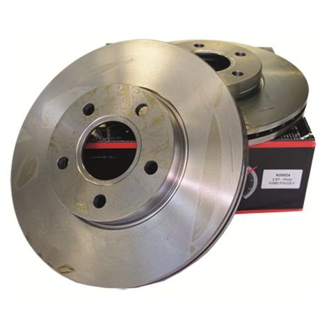KD0024 KORTEX Диск торм. FORD FOCUS 04- VOLVO S40 04- R15 перед. вент. 1 шт (min 2 шт)