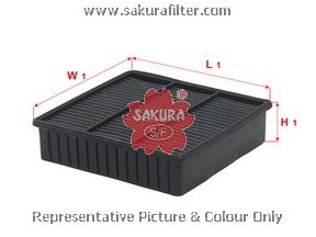 A1047 SAKURA Фильтр воздушный MITSUBISHI COLT/LANCER 03- 1.3-1.6