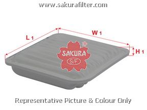 A1074 SAKURA Фильтр воздушный MITSUBISHI GALANT 03-