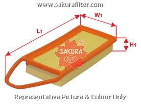 A1765 SAKURA Фильтр воздушный
