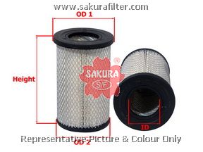 A1864 SAKURA ФИЛЬТР ВОЗДУШНЫЙ