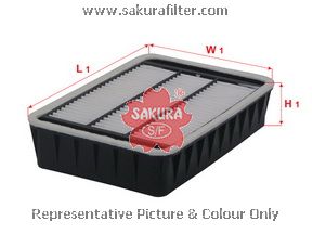 A5828 SAKURA Фильтр воздушный MITSUBISHI ASX/LANCER/OUTLANDER 06-