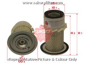 AS8801 SAKURA Фильтр воздушный