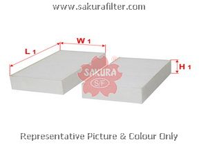 CA26120S SAKURA Фильтр салона MB W164/X164 05-