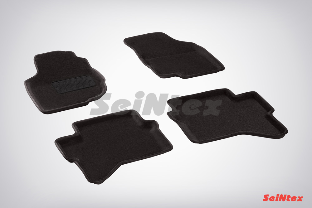 83755 SEINTEX КОМПЛЕКТ КОВРИКОВ 3D TOYOTA HILUX ЧЕРНЫЕ