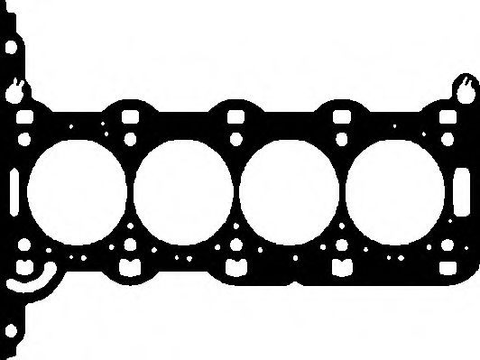 808134 ELRING прокладка гбц opel merivacorsaa stratigracom bo 1.21.4 16v 03>