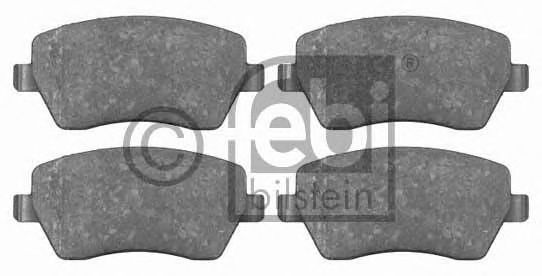 16523 FEBI F_GDB3332 колодки дисковые п. Nissan Note 1.41.6 06>
