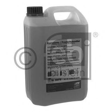 22272 FEBI Антифриз красный 5l концентрат 1:1 -40°c  соответствует категории g12