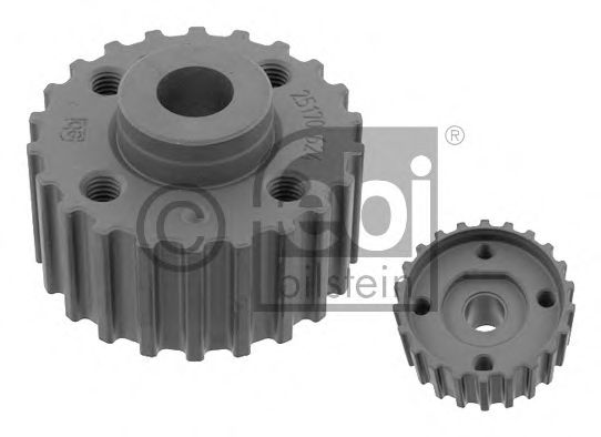 25170 FEBI шестерня квала vag a80a6colf 3polosharanvento & seat all mot.1,9tdi 91 (see oe)