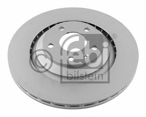 26654 FEBI Диск тормозной зад вент AUDI A6 4F 615 61 F