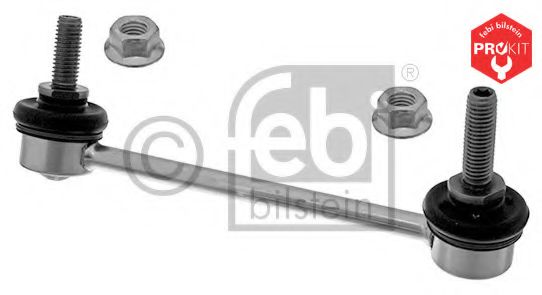 43573 FEBI Тяга заднего стабилизатора с контргайками Mini Cooper S