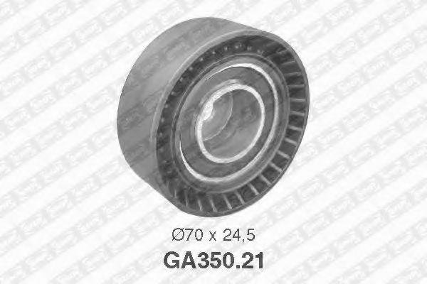 GA35021 SNR-NTN Ролик ремня приводного BMW 3(E46)/5(E39)(E60)/X3(E83)/X5(E53) 98- 2.0-3.0