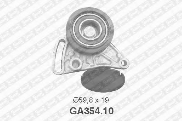 GA35410 SNR-NTN Ролик ремня приводного AUDI A4/A6 -05 1.6-1.8/1.9 DIESEL