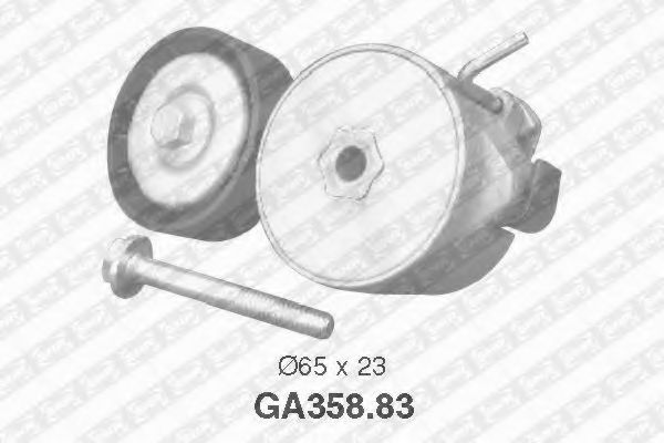 GA35883 SNR-NTN Натяжитель ремня FIAT BRAVO/DOBLO/PUNTO 04- приводного 1.2-1.4