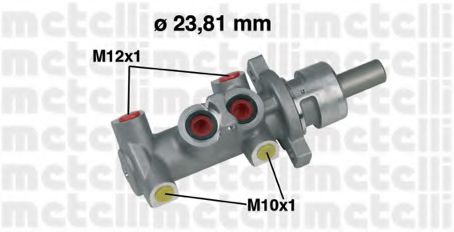 050301 METELLI Главный тормозной цилиндр [23.81mm]