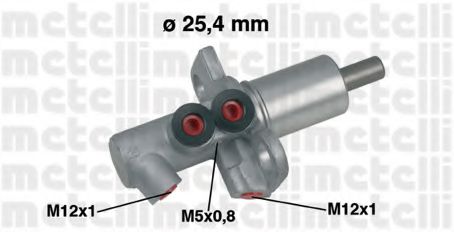 050458 METELLI Главный тормозной цилиндр