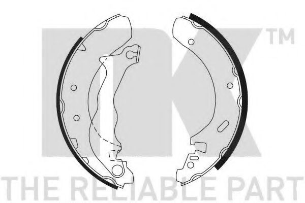 2725559 NK тормозные колодки