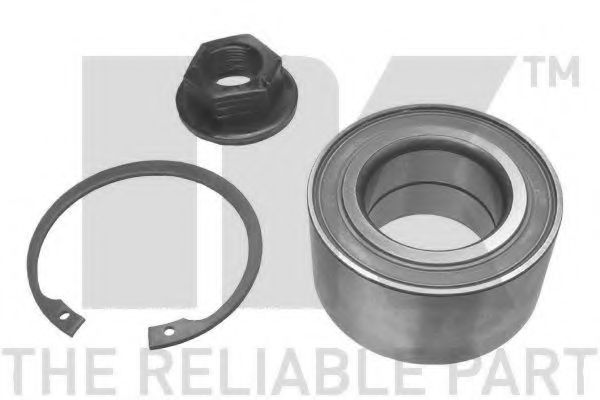 752530 NK Подшипник ступицы передн FORD Fiesta,Focus,Fusion (с ABS) 299~