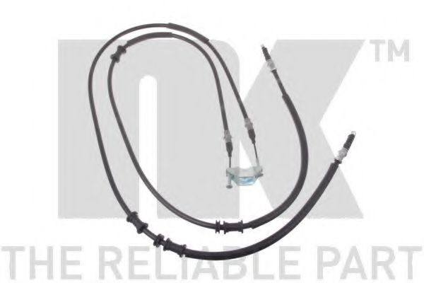 9036100 NK Трос ручного тормоза OPEL ASTRA G -04