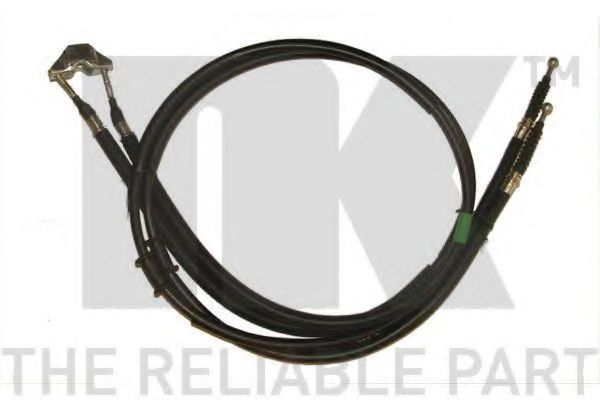 9036121 NK Трос ручного тормоза OPEL ASTRA H 04-