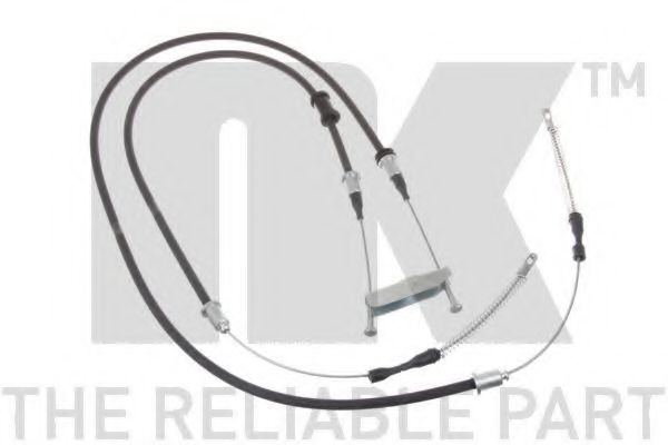 903664 NK Трос ручного тормоза GM NEXIA/LANOS 95-