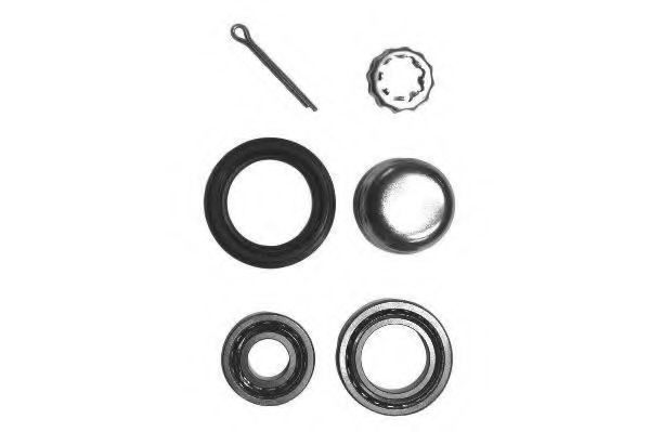 AUWB11000 MOOG Комплект подшипников задней ступицы VW Golf II (191 598 625) (5652K1) Moog