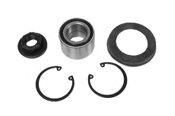 FDWB11217 MOOG Подшипник ступицы FORD/DA FOCUS 1/FIESTA/FUSION/2 98- задн.