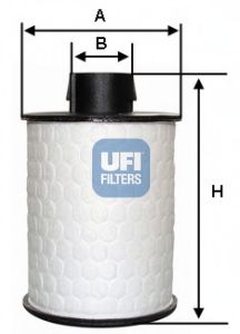 60H2O00 UFI Фильтр топливный