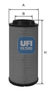 2751000 UFI Воздушный фильтр
