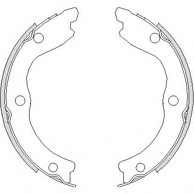 473600 REMSA КОЛОДКА ТОРМОЗНАЯ К-Т NISSAN X-TRAIL (T30)