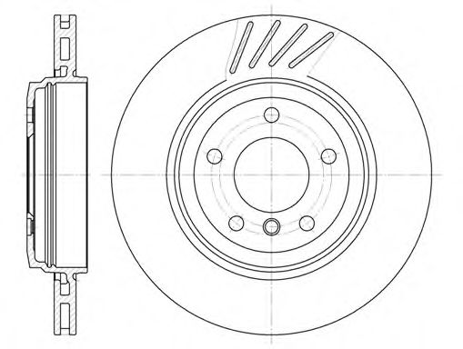 664510 REMSA диск тормозной bmw e46 2.5-3.0d m54m57 00