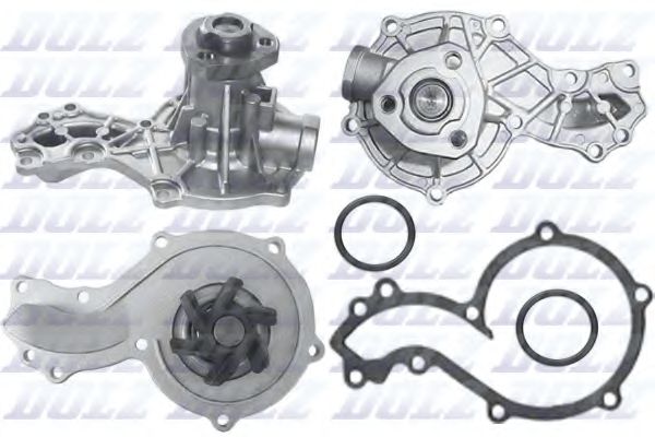 A151RS DOLZ Насос водяной VAG A6/OCTAVIA/GOLF/JETTA/PASSAT/POLO/SHARAN/TRANSPORTER 78-10 1.6/1.8/1.9TDI/2.0