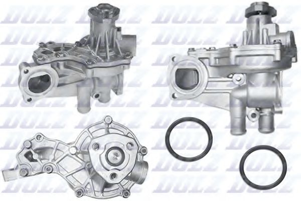 A161RS DOLZ помпа vw golf ii,jetta,passataudi 100,80 1.5-2.0l