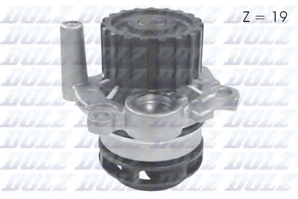 A187 DOLZ Насос водяной VAG A3/CORDOBA/IBIZA/LEON/TOLEDO/OCTAVIA/BORA/CADDY/GOLF/POLO 95- 1.9TDI/1.9SDI