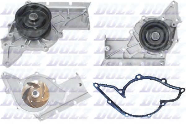 A201 DOLZ Насос водяной AUDI A4/A6/A8/S6 00- 3.0