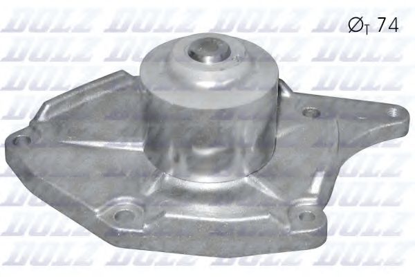 R227 DOLZ Насос водяной RENAULT CLIO/FLUENCE/KANGOO/LAGUNA/LOGAN/MEGANE/MODUS 04- 1.5DCI