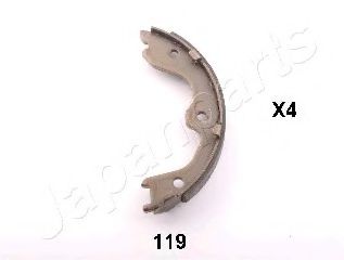 GF119AF JAPANPARTS Колодки тормозные барабанные, комплект