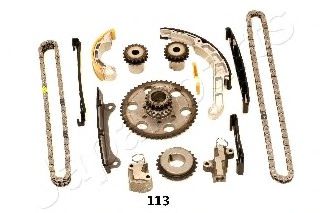 KDK113 JAPANPARTS комплект цепи грм дв.yd25ddti (15 деталей)