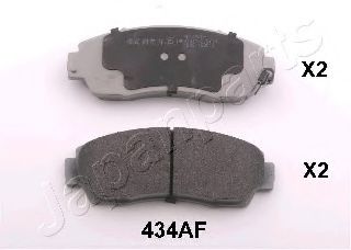 PA434AF JAPANPARTS Колодки торм диск hond cr-v iii 07-
