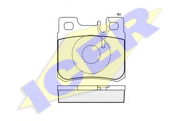 180978 ICER торм кол gdb987, f16153
