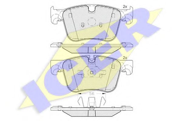 182166 ICER 182166 25833 PEUGEOT 38 II 1.6 213.9-