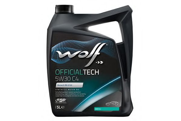 8308512 WOLF Масло мот.синт. WOLF OFFICIALTECH 5W3 С4, 5л