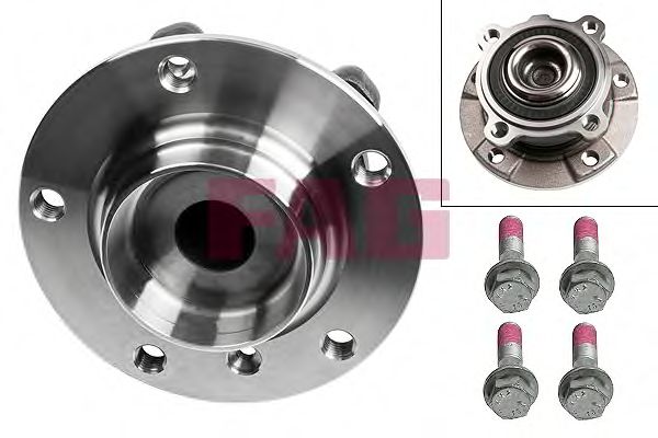 713667070 FAG Ступица с подшипником BMW 5/E60/6/E63 03- перед.